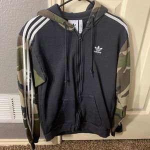 camo adidas jacket
